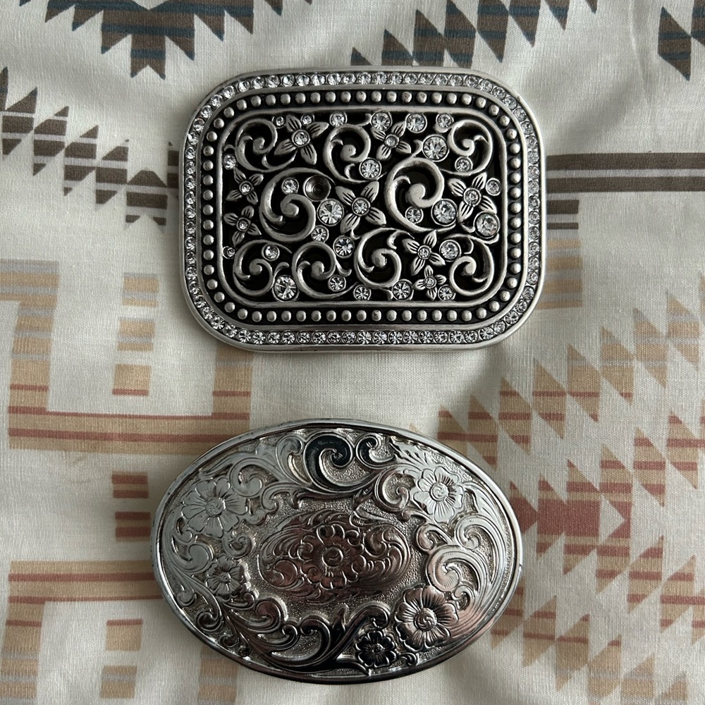 Set of Two Belt Buckles!